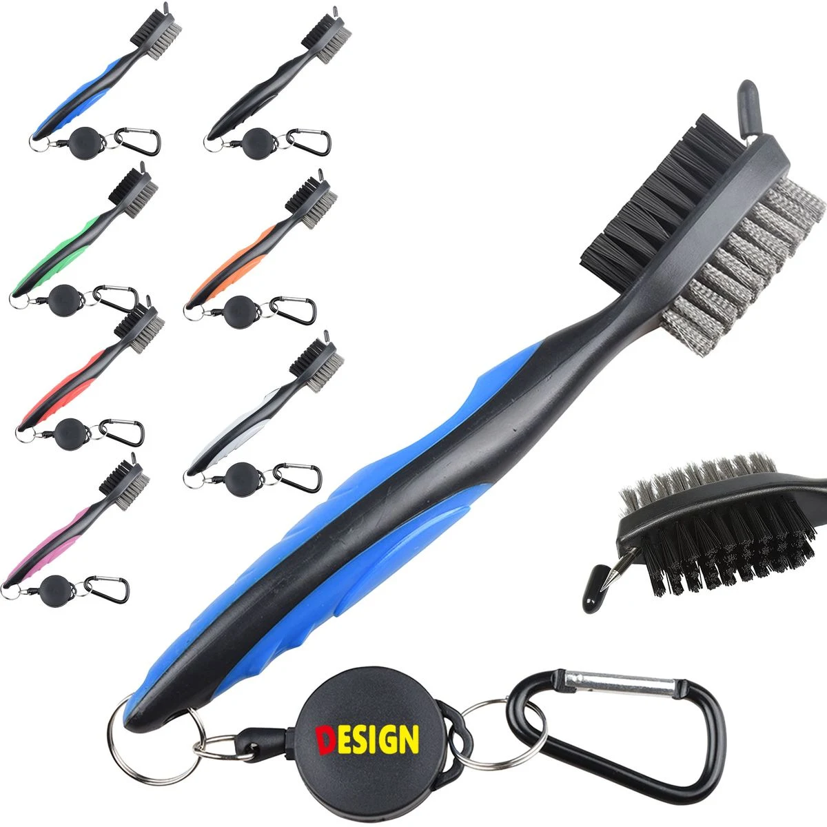 Golf Dual-Sided Cleaning Brush 1