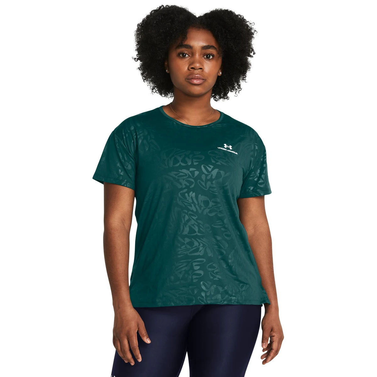 Women's UA Vanish Energy Emboss Short Sleeve 1