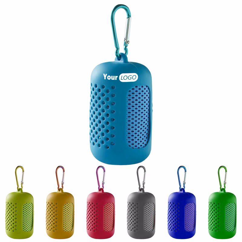 Polyester Personalized Cooling Towel For Hot Days
