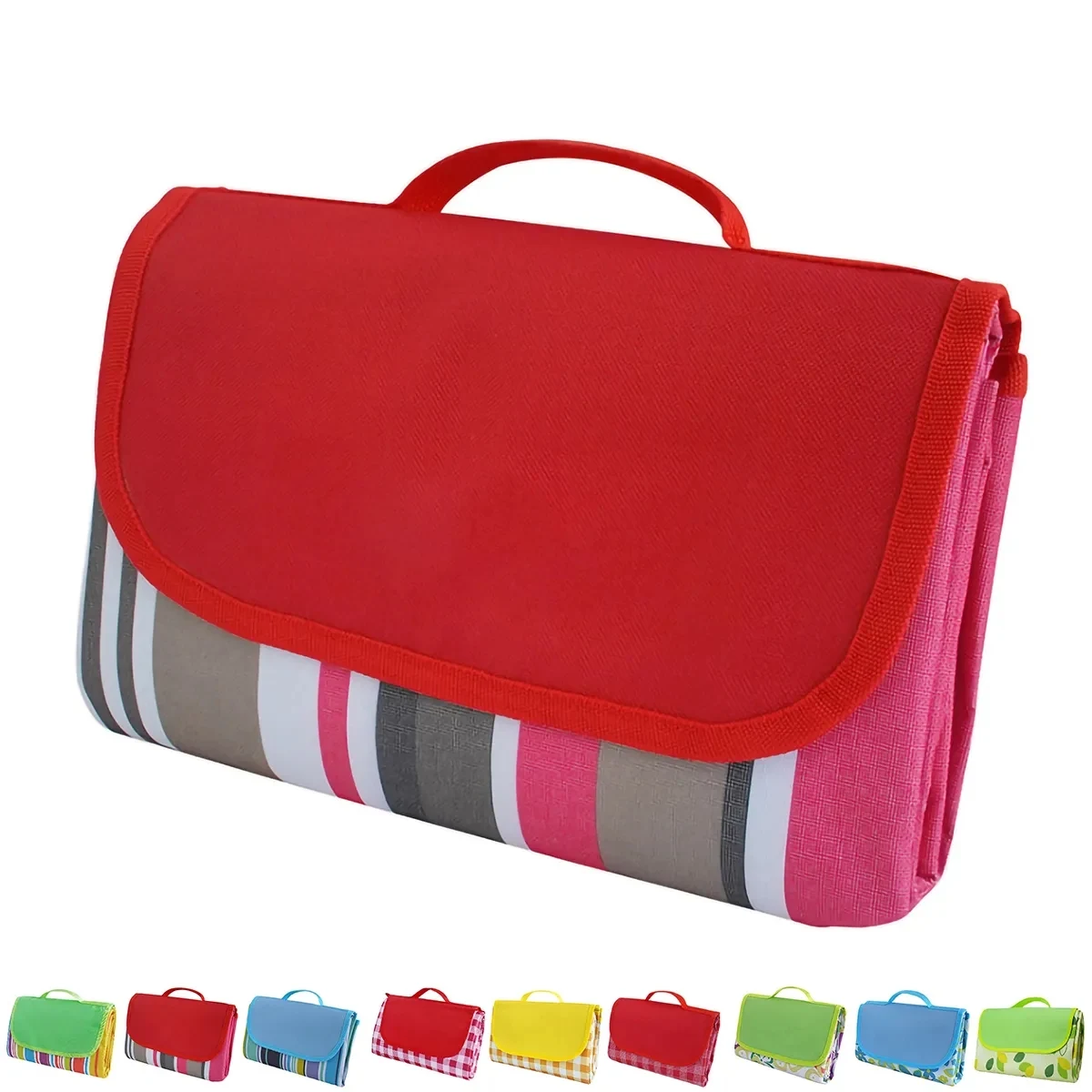 Picnic & Beach Blanket With Carrying Handles 1