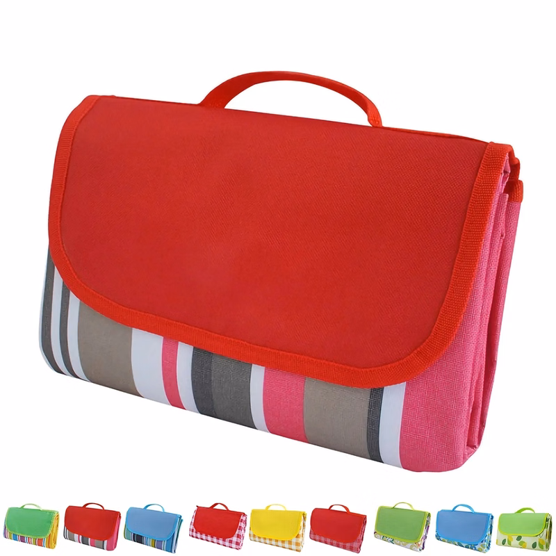 Picnic & Beach Blanket With Carrying Handles