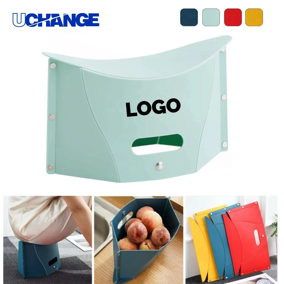 Collapsible Outdoor Stool Seat for Camping 1