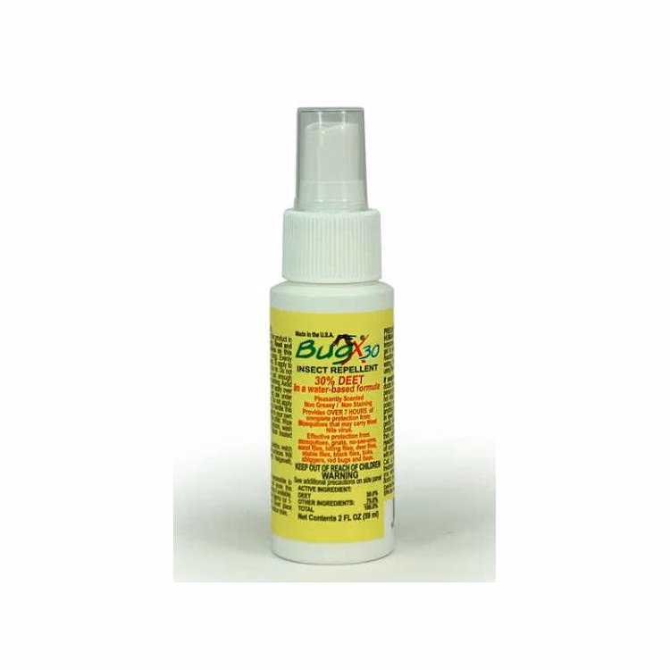 BugX 30% DEET Insect Repellent Spray 2 oz