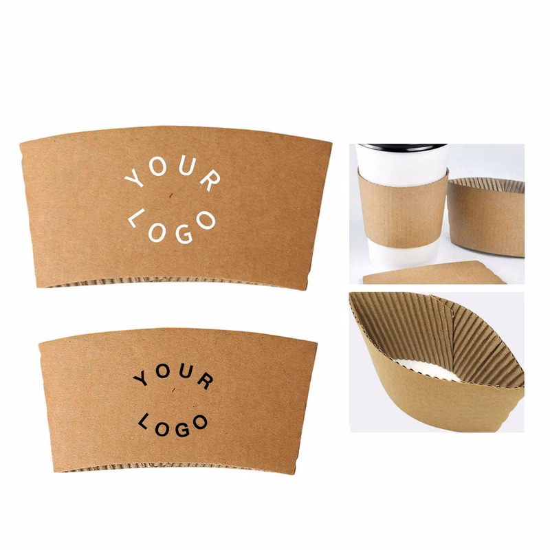 Personalized Paper Cup Sleeves for Cafes and Events