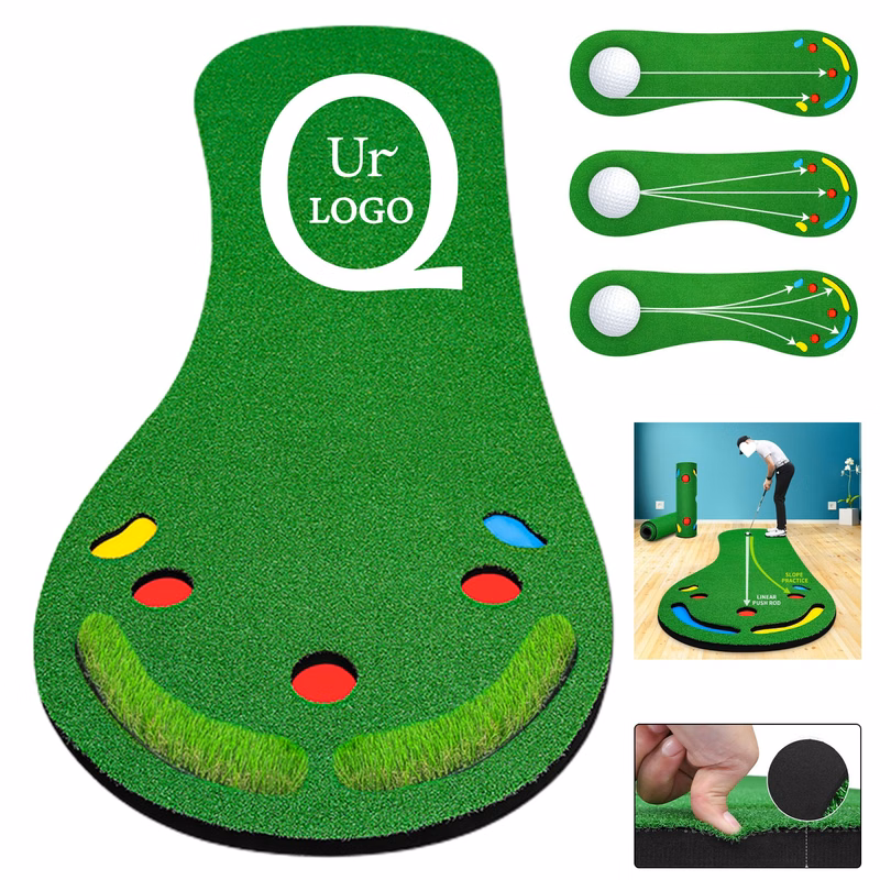 Updated Artificial Grass Custom Indoor Putting Green