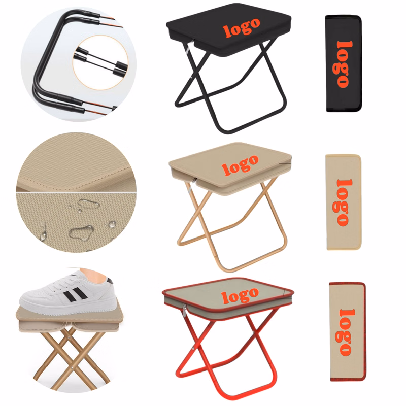 Collapsible Outdoor Stool -MOQ 100pcs & Fishing/Camping Use
