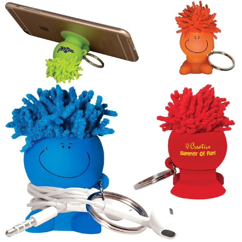 MopToppers® Mobile Stand Cord Winder Key Chain 1