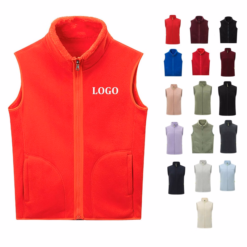 Fleece Sleeveless Sports Vest