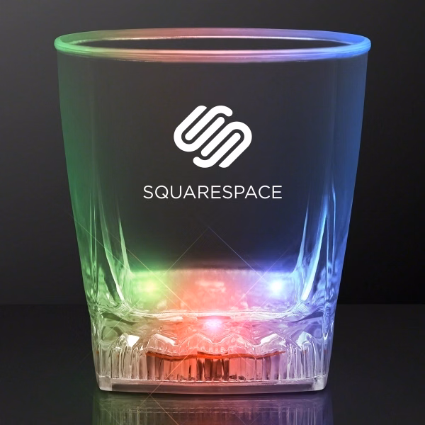 Color Change LED Whiskey Glass