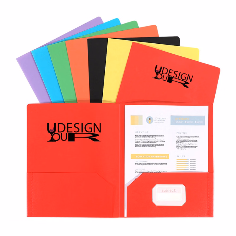 Sturdy Plastic Document Storage Pouch