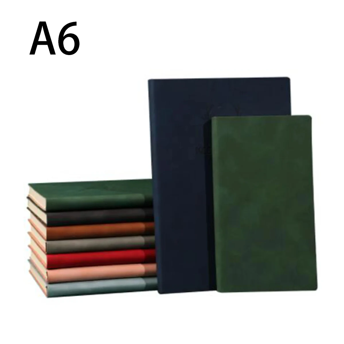 A6 Sheepskin Business Notebook 1