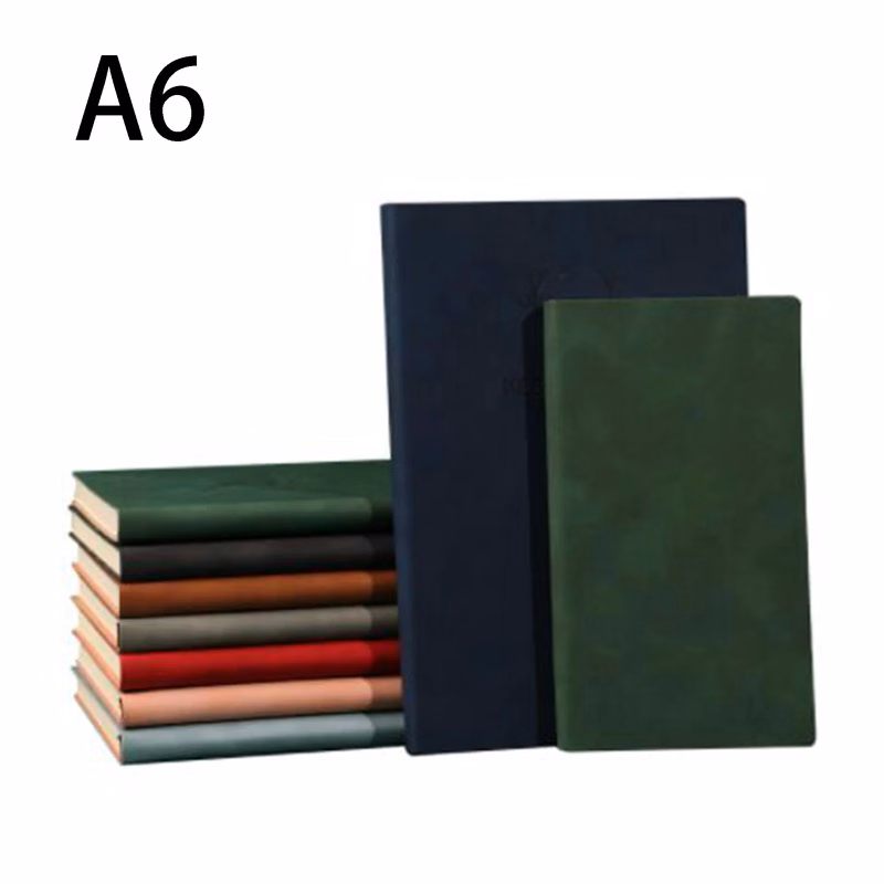 A6 Sheepskin Business Notebook