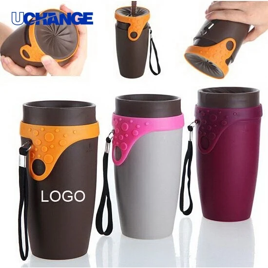12oz Rotating Bottle for Creative Drinking & Promotional Use 1
