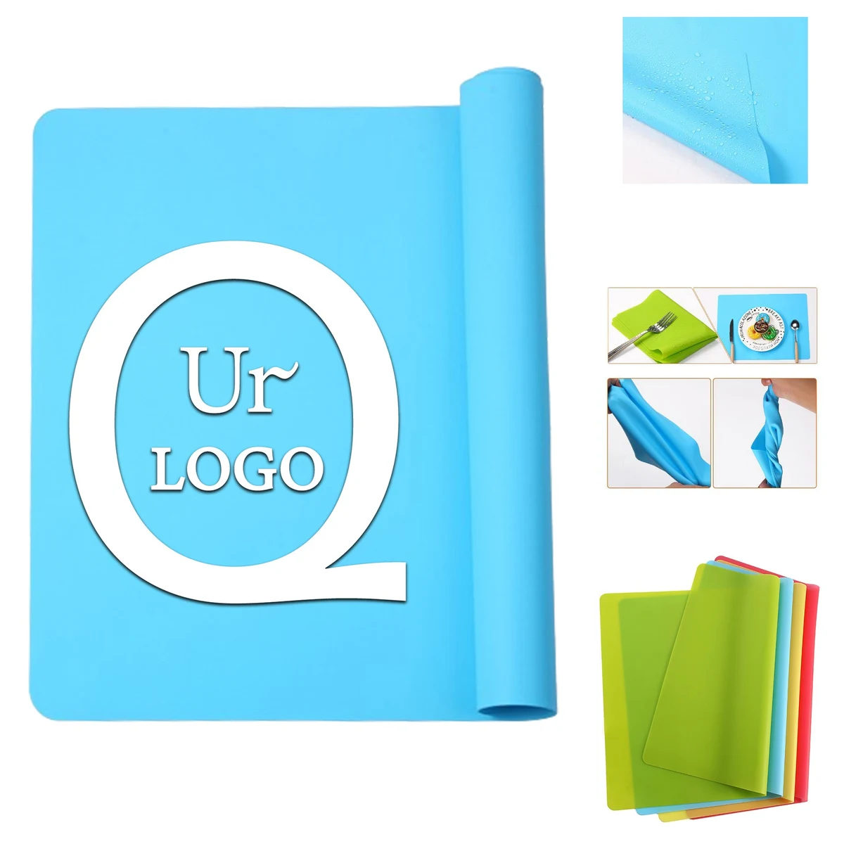 27.6X19.7 Inch Silicone Placemat 1