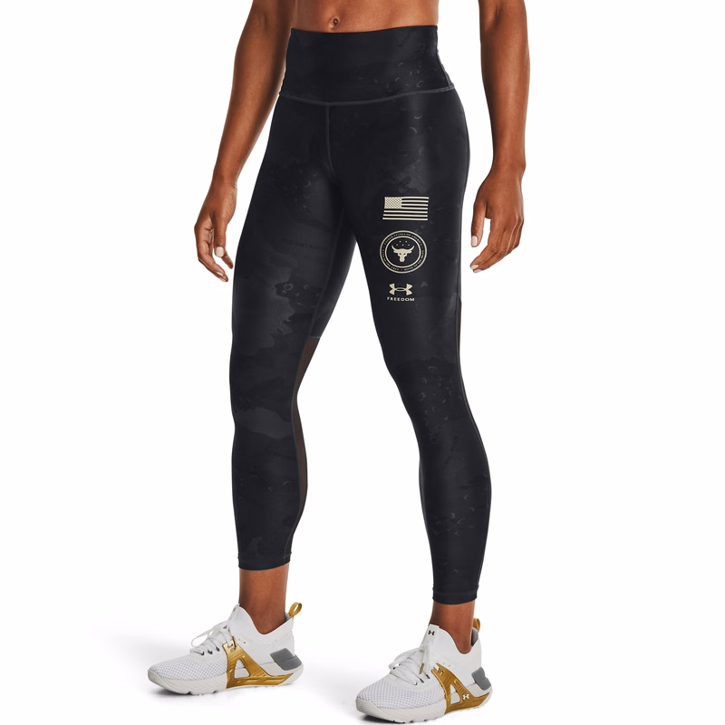 Women's Project Rock HeatGear No-Slip Waistband Ankle Leggings 