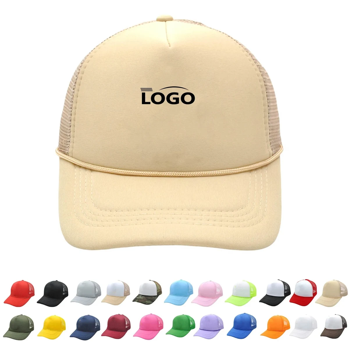 Colorful Foam Trucker Baseball Hat 1