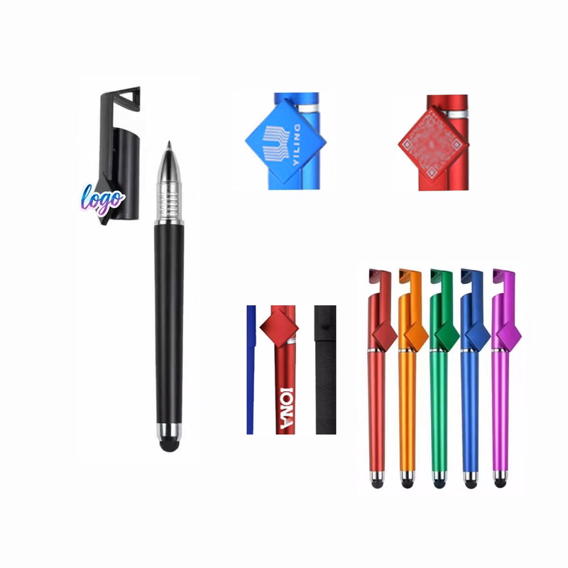 QR Code Phone Stand Stylus