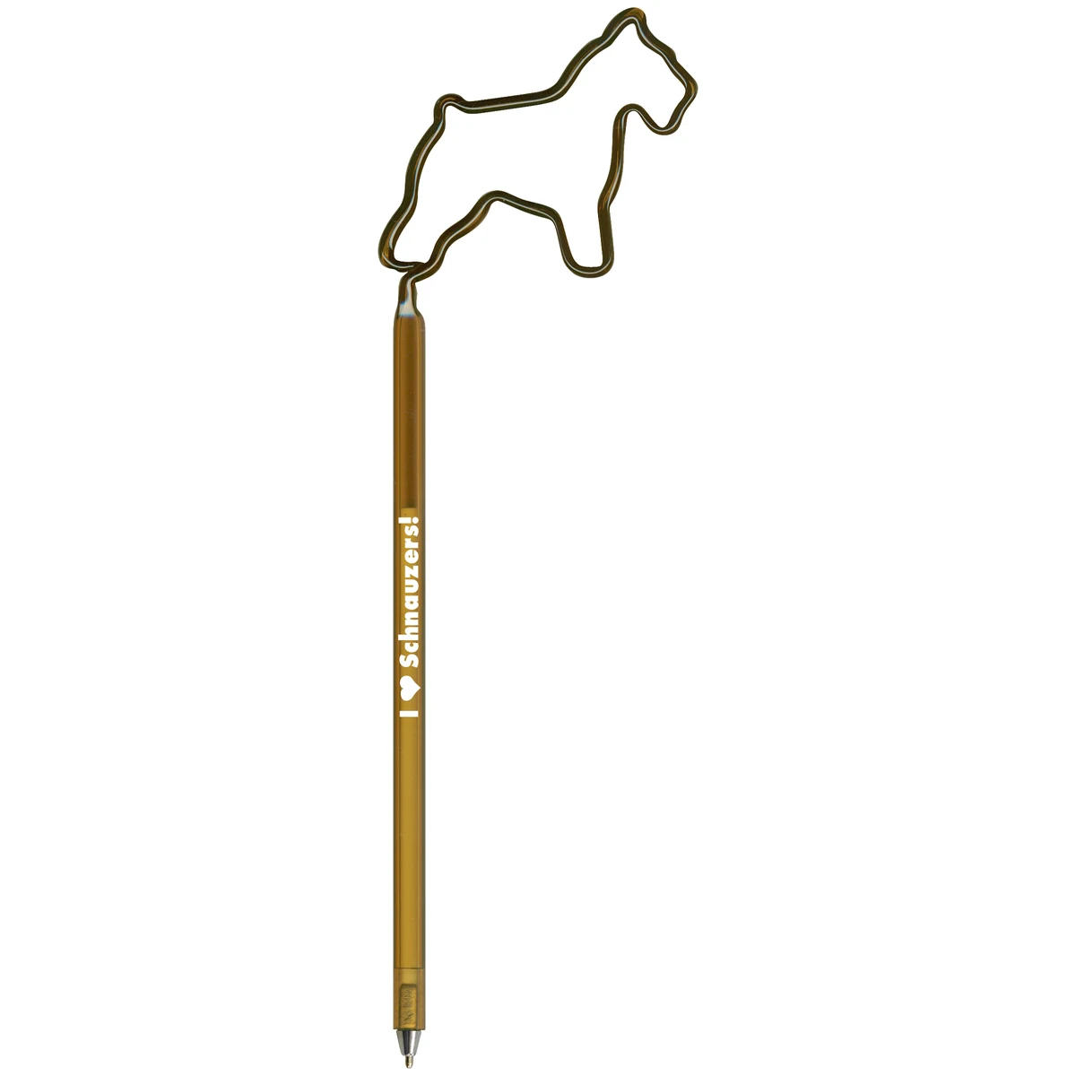 Dog Schnauzer Inkbend Standard, Bent Pen 1