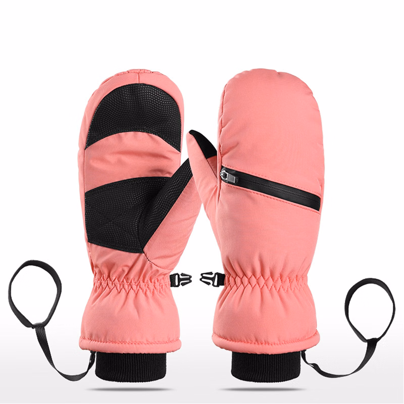 Waterproof Winter Ski Gloves With Thermal Insulation
