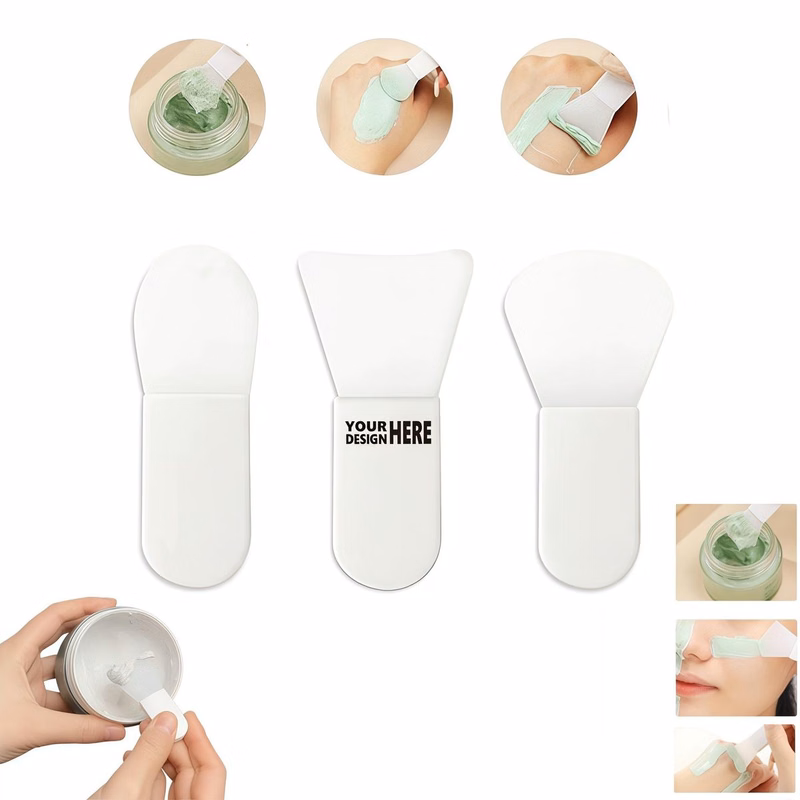 2.3 Inch Compact Silicone Spatula for Skincare Samples