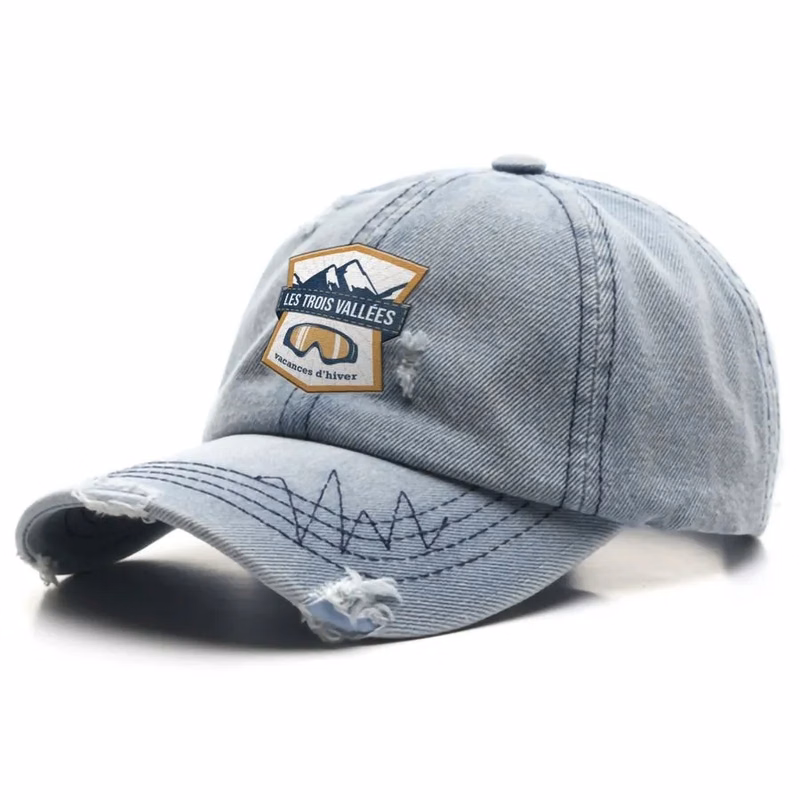 Modern Tattered Denim Cap