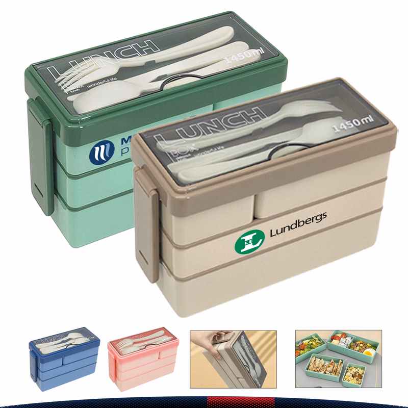 Three-Layer Lunch Box
