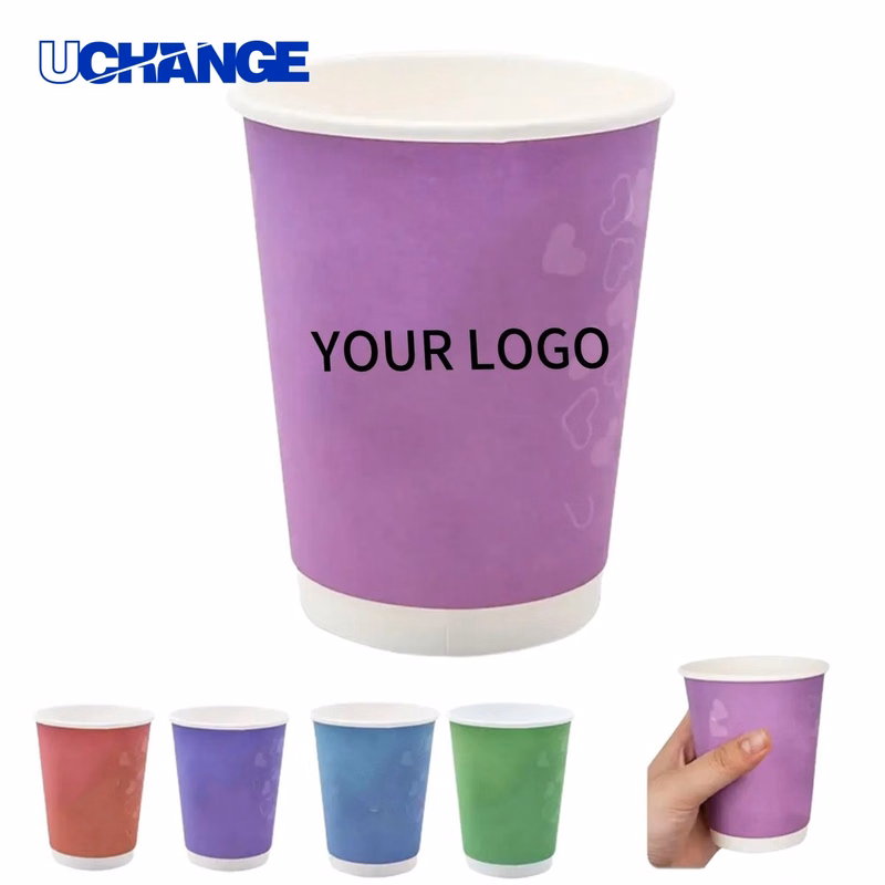 Paper Cup Drinkware 12oz Heat Resistant for Coffee or Events