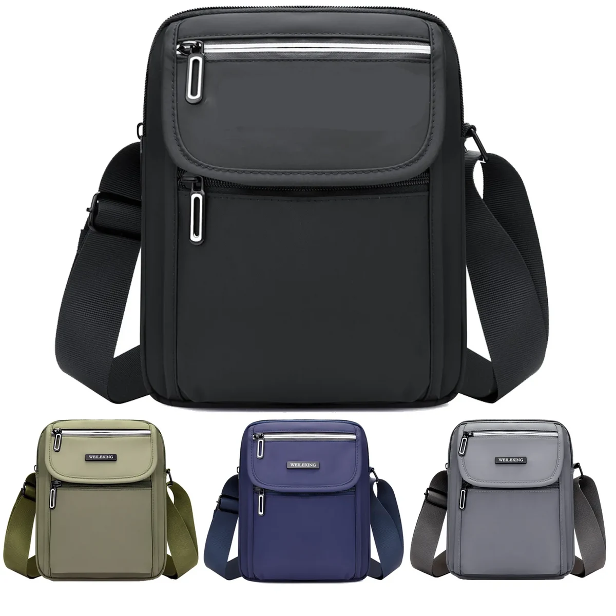 Small Men's Crossbody Waterproof Messenger Bag Purse 1