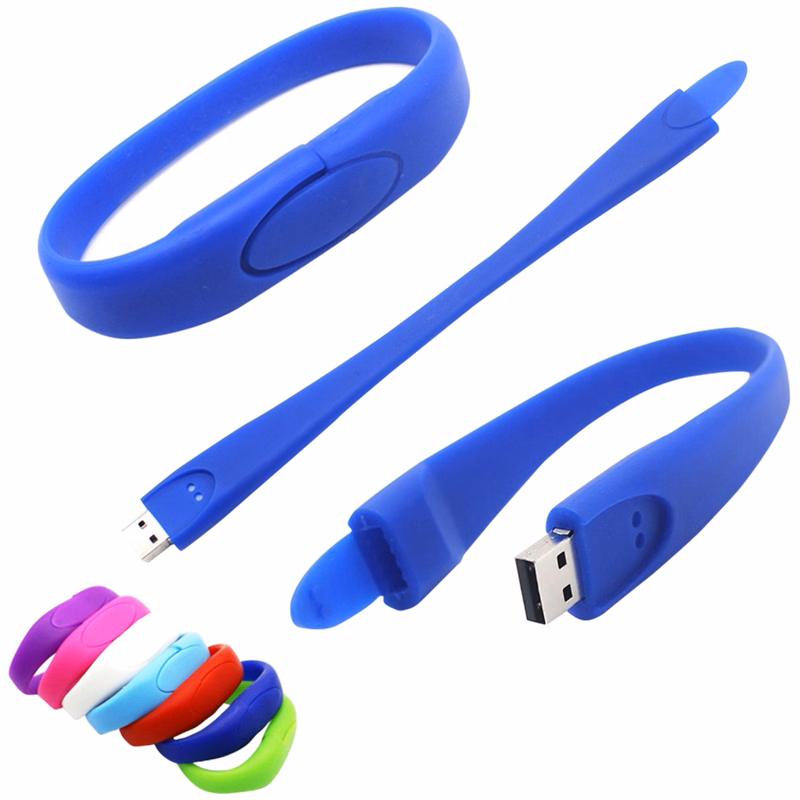 8 GB USB Flash Drive Silicone Bracelet