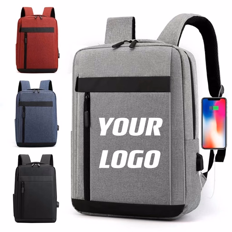 Laptop Backpack With USB Charging Port For Men Women