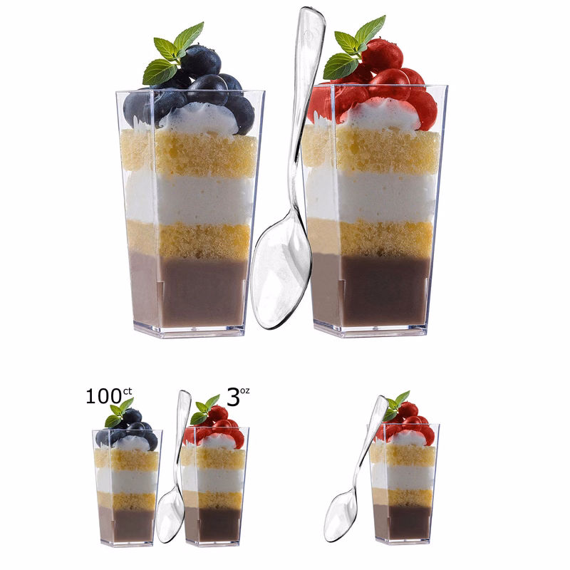 3oz Mini Dessert Cups