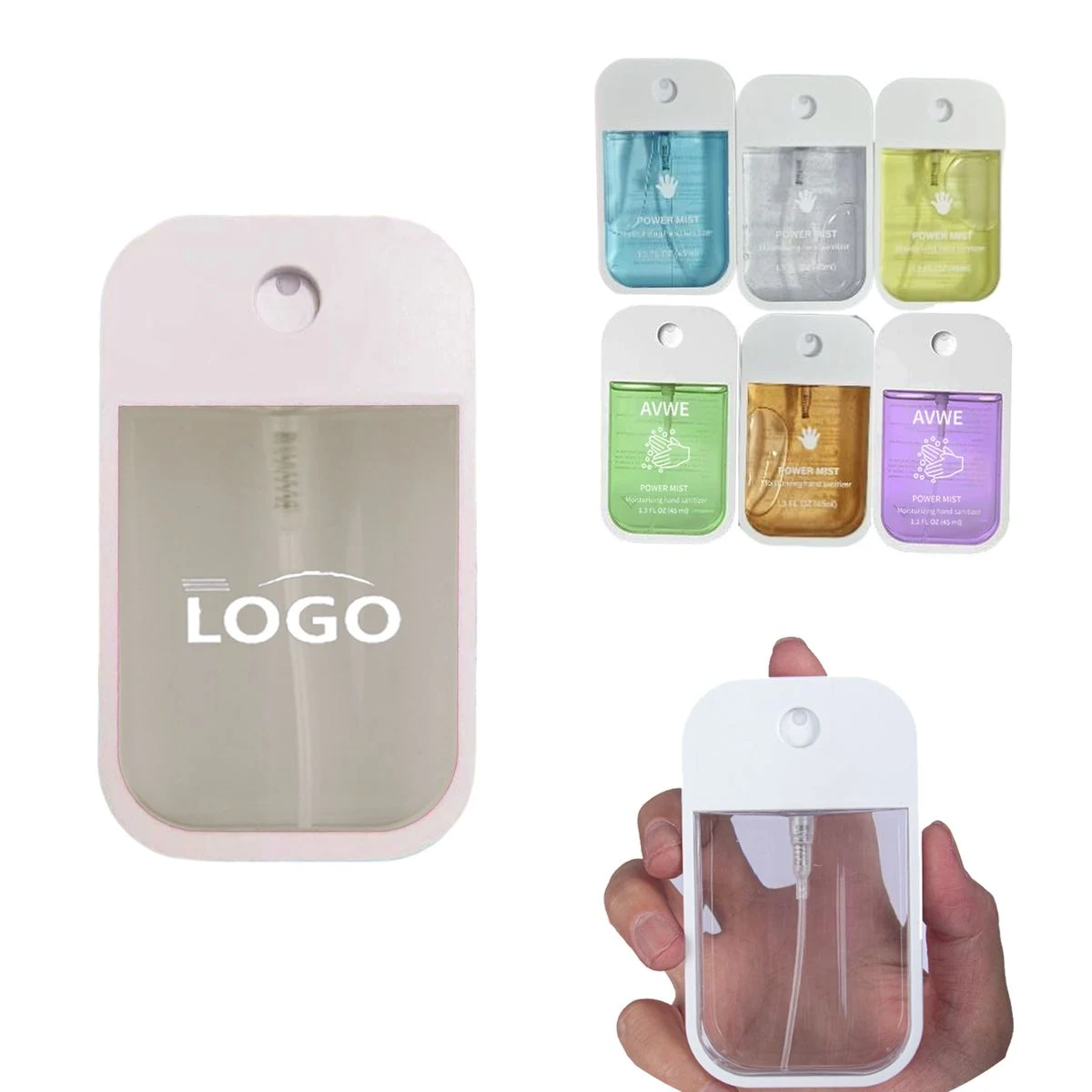 1oz No Rinse Quick Dry Portable Hand Sanitizer Gel 1