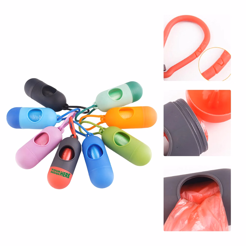 Portable Pet Waste Bag Dispenser with Clip