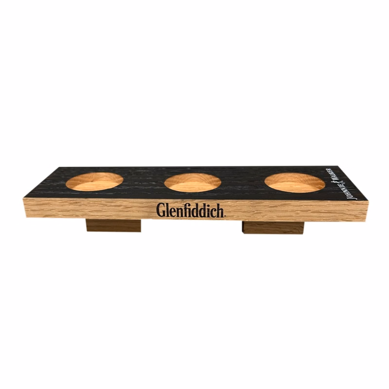 Wood Whisky Barrel Stave Flight Board
