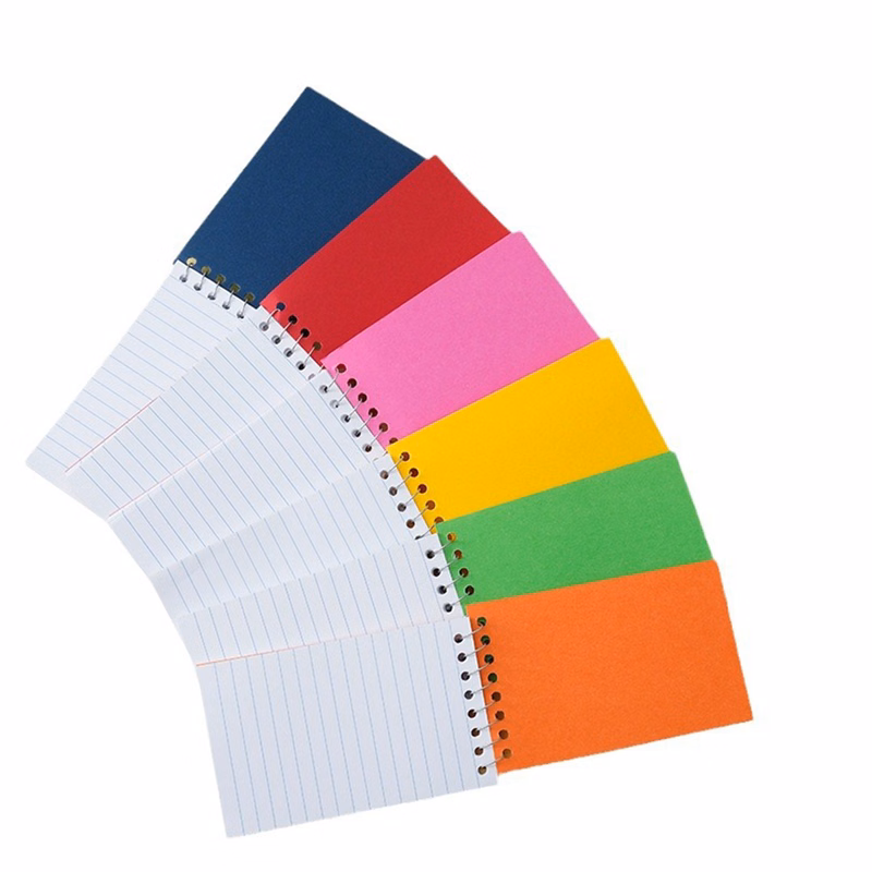 A7 Mini Pocket Top Bound Spiral Notebook