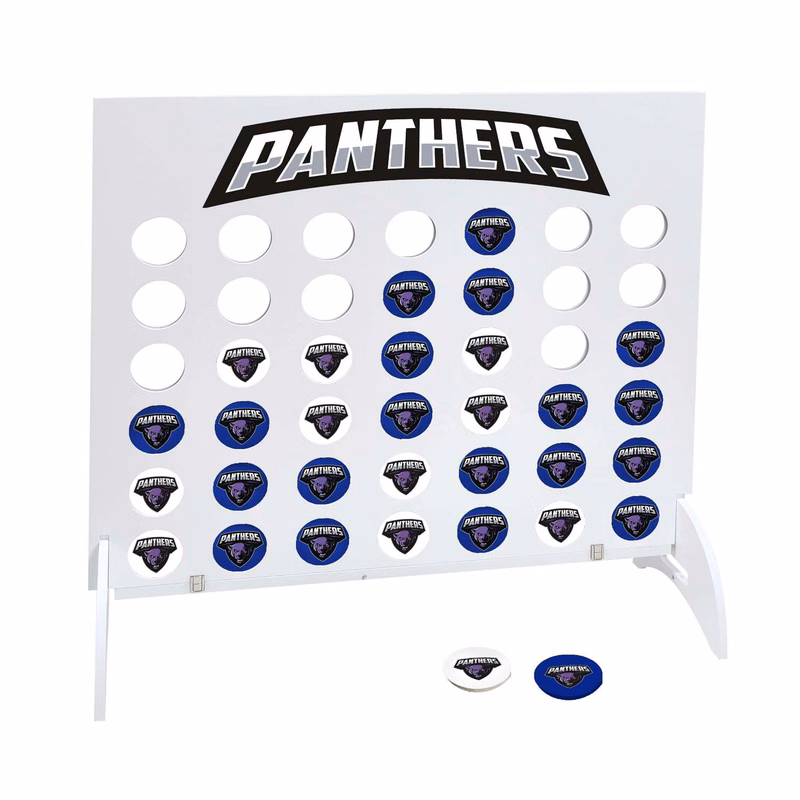 Giant 4-In-A-Row, 21 Blue & 21 White Disks (Single-Sided)