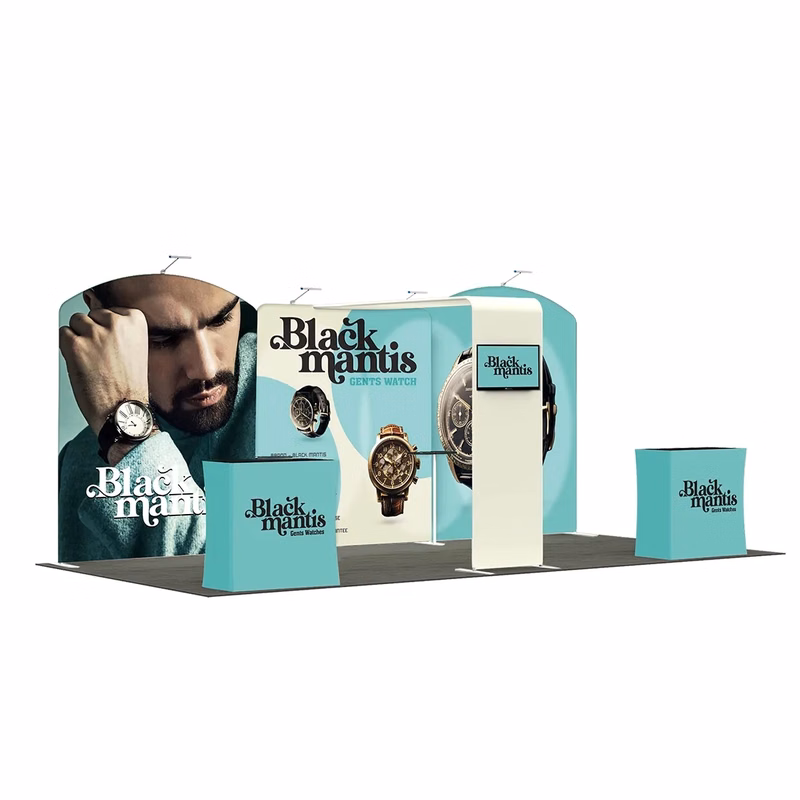 20ft Inline Trade Show Booth - Complete Display Package