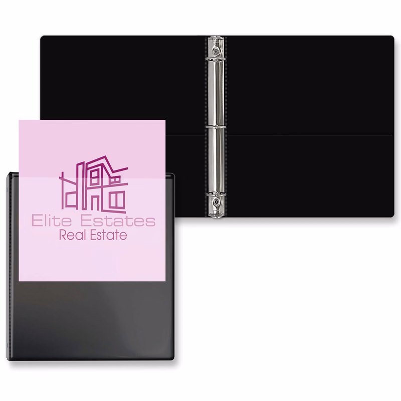1" Overlay Round Ring Binder
