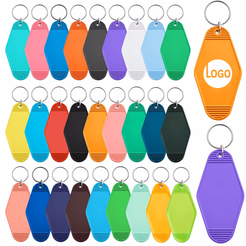 Durable Plastic Diamond Key Tag