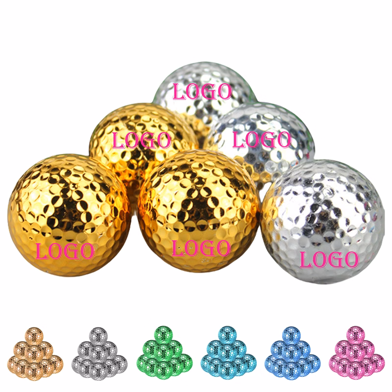 Multi - Color Electroplated Golf Balls