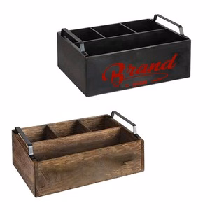 Wooden Storage Box With Durable Handles