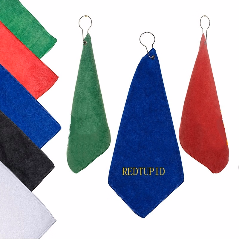 Microfiber Golf Towel with Grommet & Hook