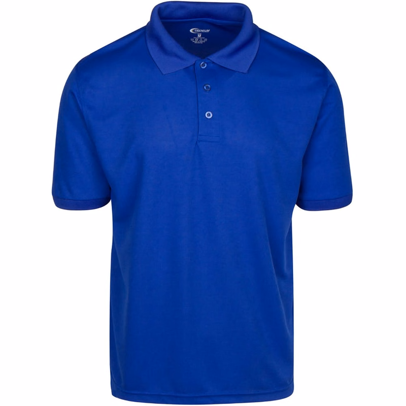 Men's Polo Shirts - Royal Blue Size 2XL