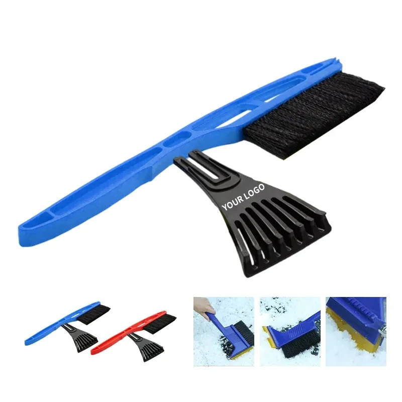Snow Scraper Plastic 2in1 1