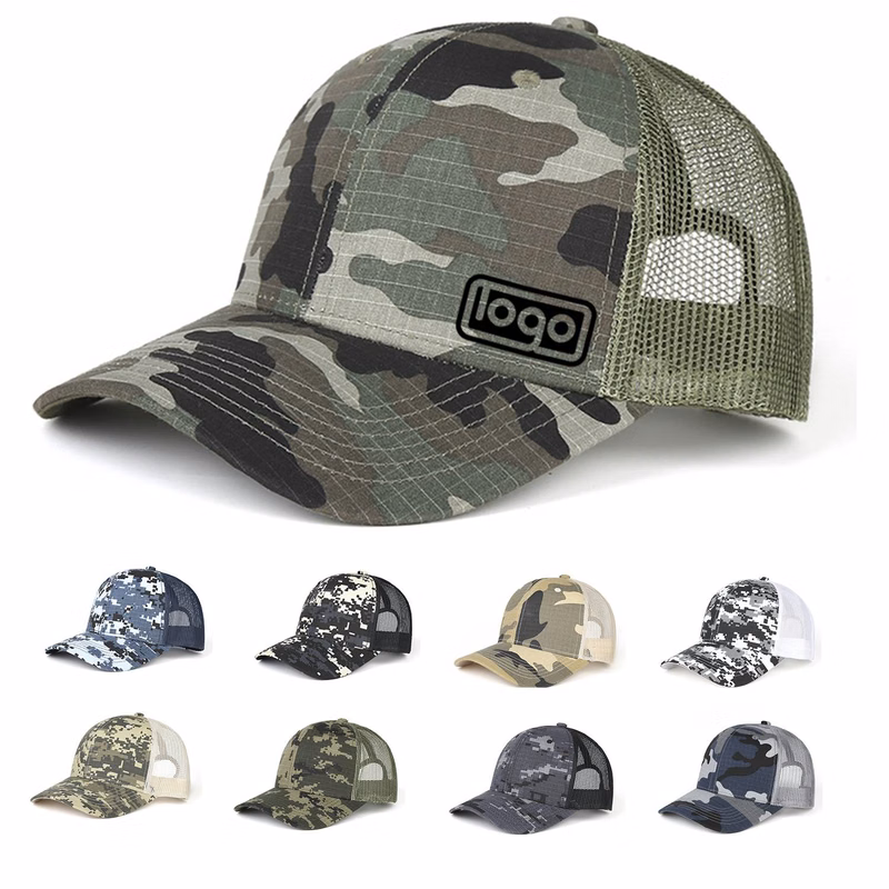 Camo Hard-Top Baseball Cap