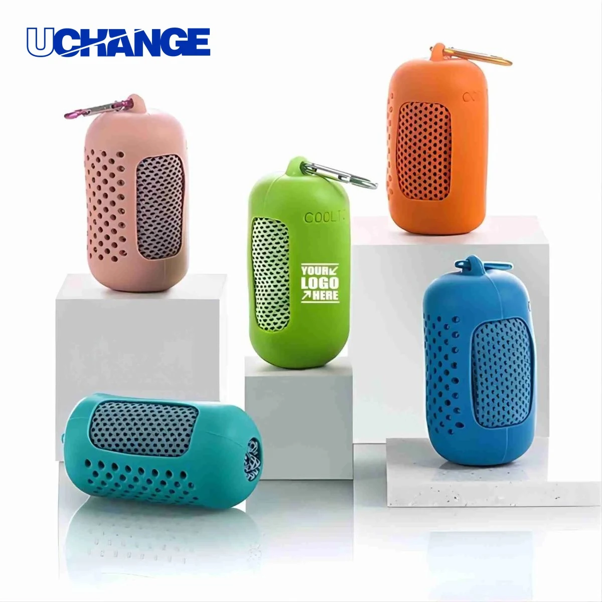 Ice Cooling Towel with Silicone Case 1