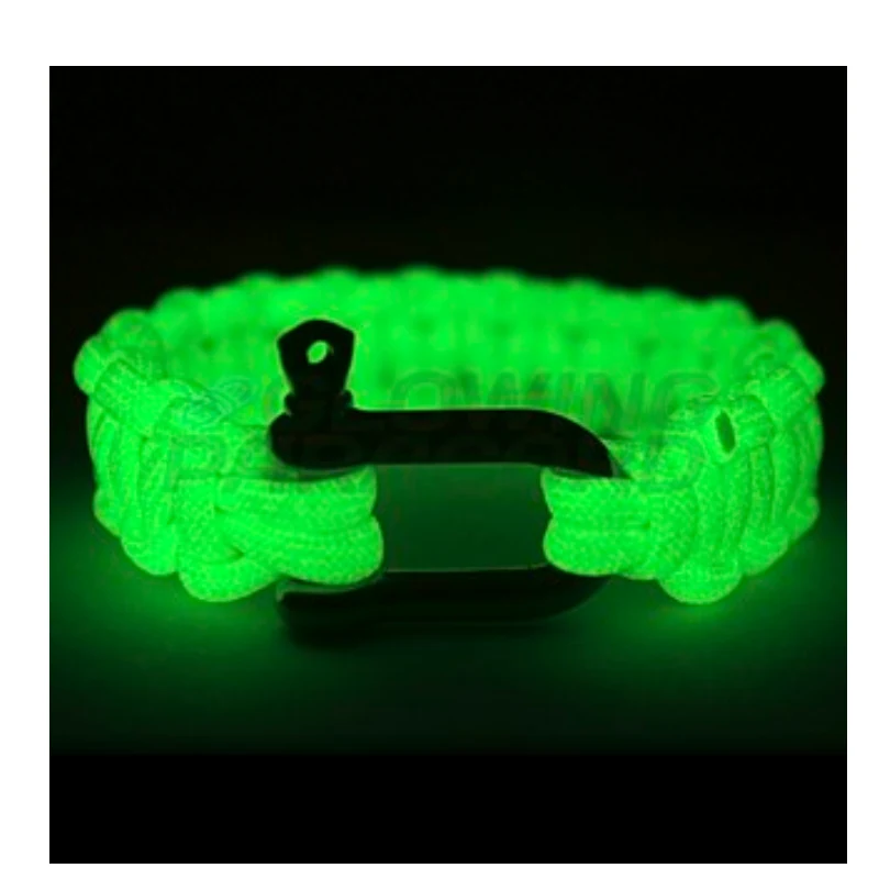 Glow in the Dark Survival Bracelet 1