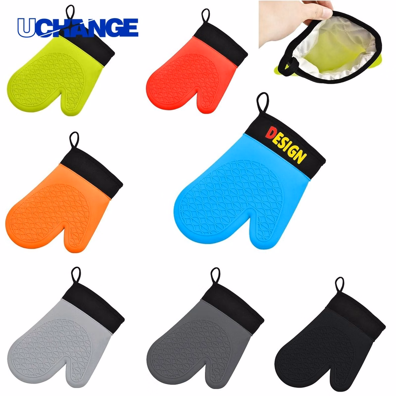 Silicone Heat Resistant Oven Gloves for Baking