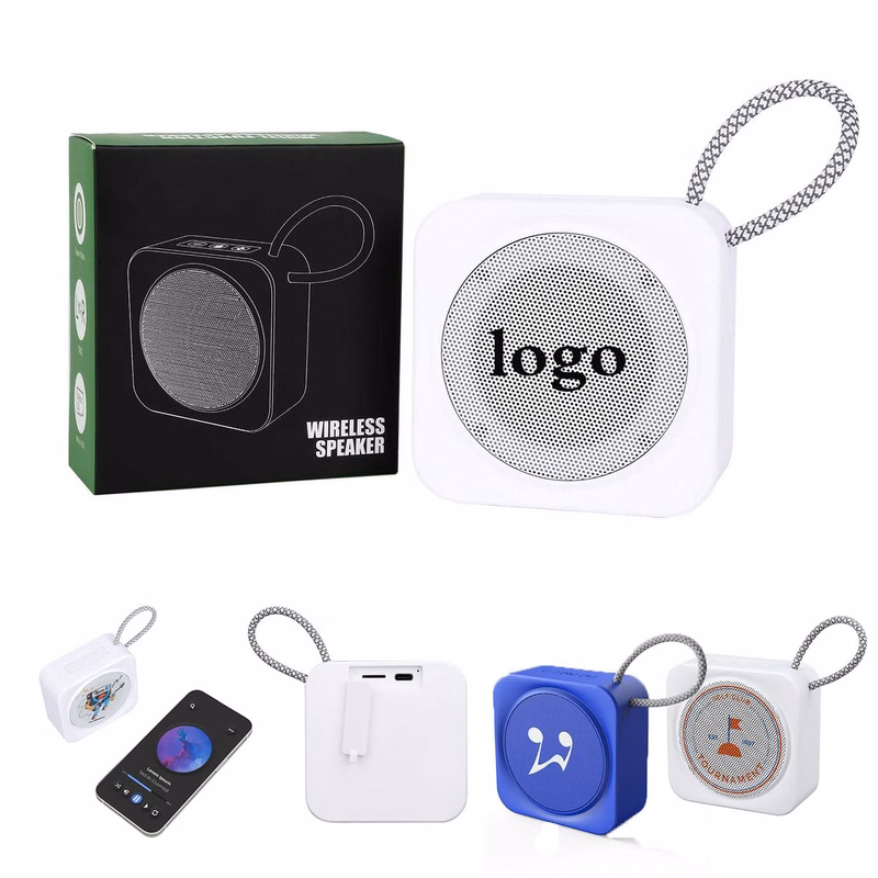 Portable Bluetooth Speaker with Woven Handle