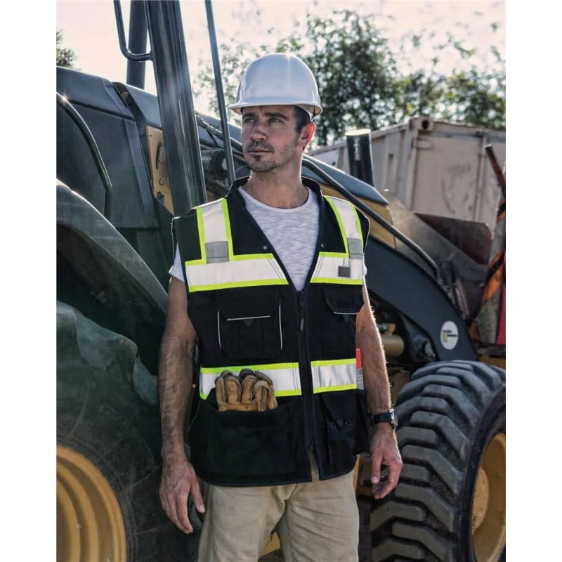 Kishigo Unisex EV Series® Enhanced Visibility Professional Utility Vest - B500 1